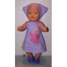 halterjurk disney doornroosje baby born 43cm
