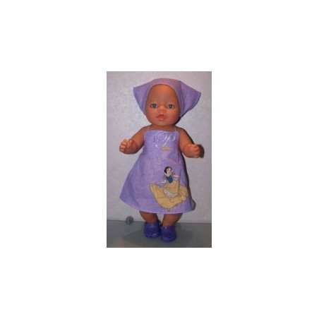 halterjurk disney sneeuwwitje baby born 43cm