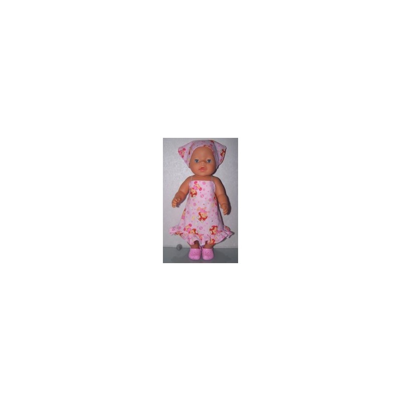 halterjurk strawberry shortcake baby eendjes baby born 43cm