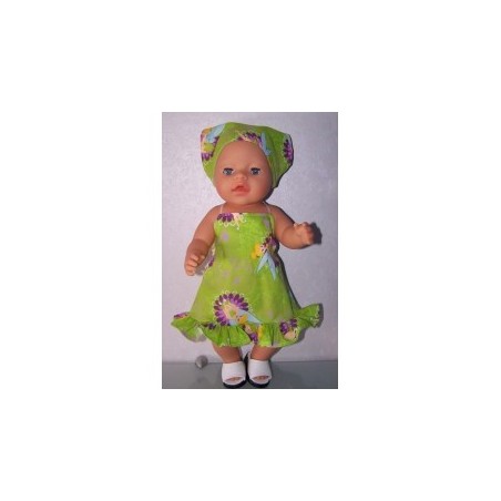 halterjurk tinkerbell groen baby born 43cm