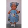 smokjurk setje prinses tianna baby born 43cm
