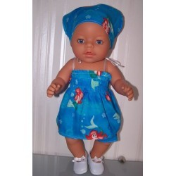 smokjurk setje ariel baby born 43cm