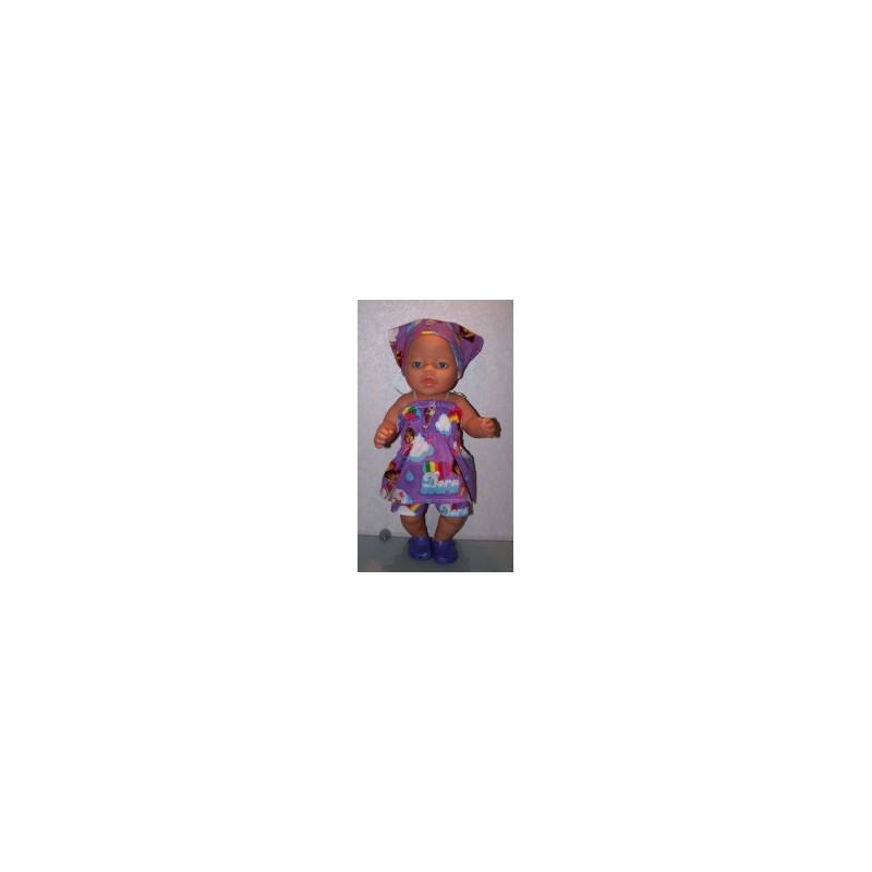 smokjurk setje dora zomer baby born 43cm