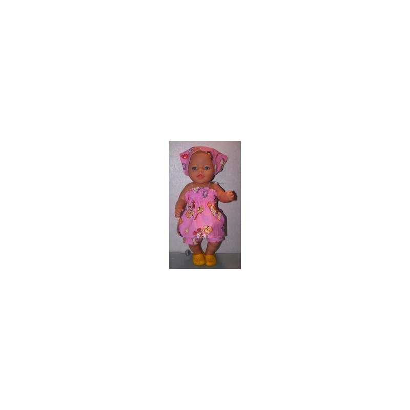 smokjurk setje dora paard baby born 43cm