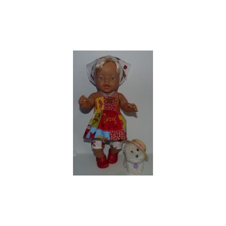 smokjurk setje honden baby born 43cm