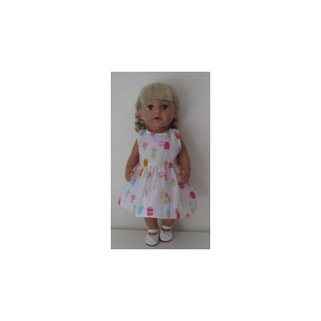 jurk ijsjes baby born 43cm