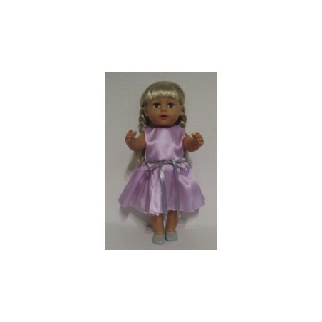 jurk lila baby born 43cm