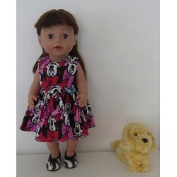 jurk minnie mouse baby born 43cm