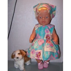 jurk strawberry shortcake sweet tea baby born 43cm