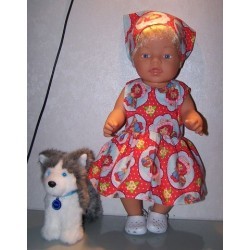 jurk strawberry shortcake aardbeien baby born 43cm