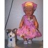 jurk dora paard baby born 43cm