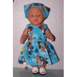 jurk diego baby born 43cm