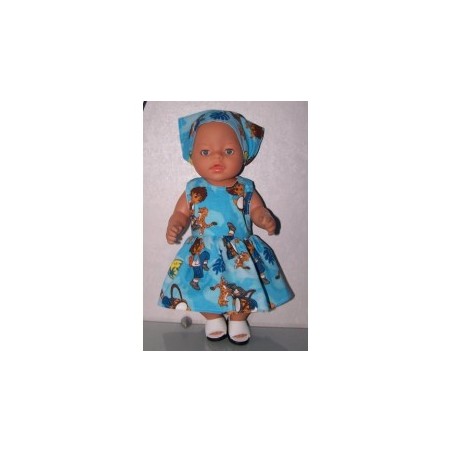 jurk diego baby born 43cm