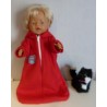 reiszak rood met kat baby born 43cm