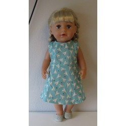 jurk tipie baby born 43cm