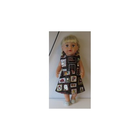 jurk kerst baby born 43cm