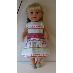 jurk rendieren baby born 43cm