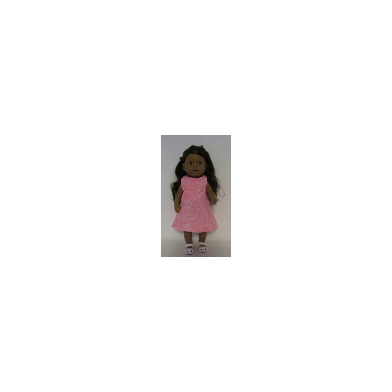 jurk roze slangen print baby born 43cm