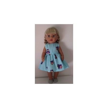 jurk mint jet baby born 43cm