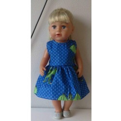 jurk draak baby born 43cm