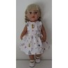 jurk wilde dieren baby born 43cm