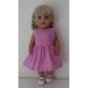 jurk roze baby born 43cm
