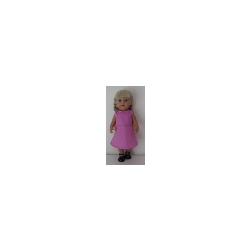 jurk roze baby born 43cm