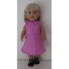 jurk roze baby born 43cm