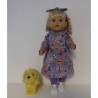 hoodiejurk set grijs vlinders baby born 43cm