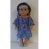 bootjurk blauw veren baby born 43cm