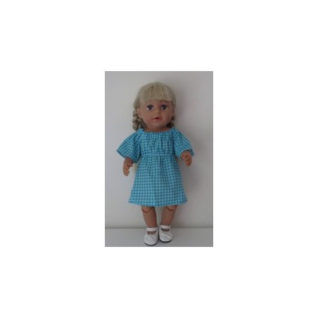 bootjurk gebloemd  baby born 43cm