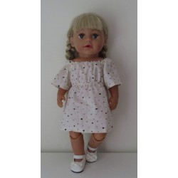 bootjurk hartjes baby born 43cm