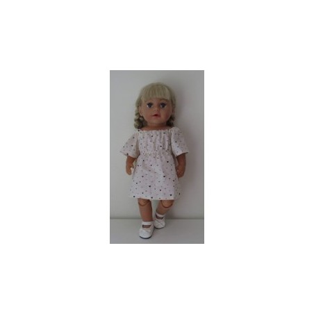bootjurk hartjes baby born 43cm