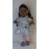 capuchonjurk setje blauw vogels baby born 43cm