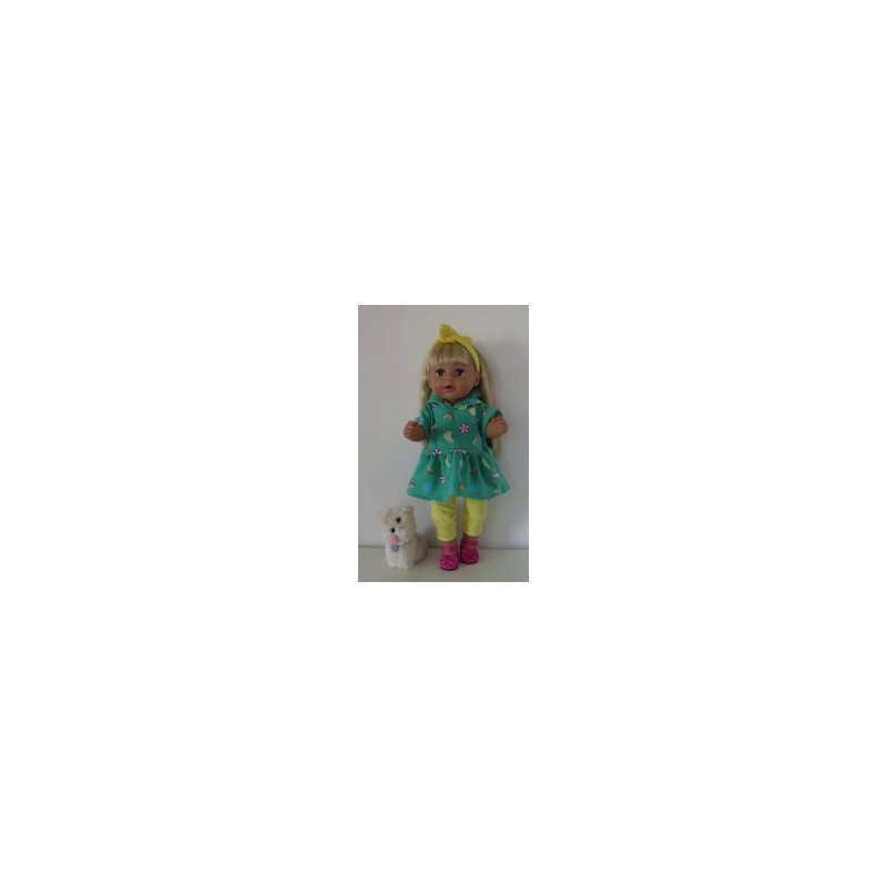 capuchonjurk setje  baby born 43cm