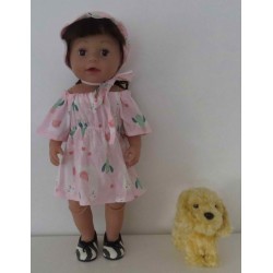 bootjurk lama's baby born 43cm