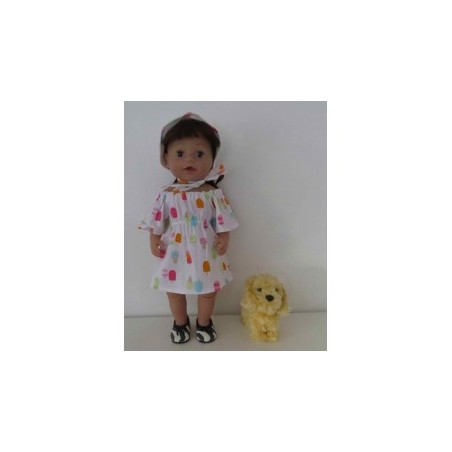 bootjurk ijsjes  baby born 43cm