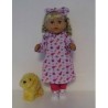 hoodiejurk set roze  trollz  baby born 43cm