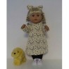 hoodiejurk set rendieren baby born 43cm