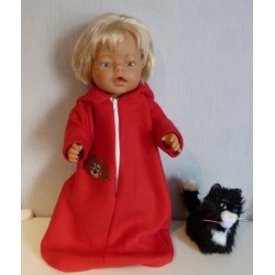reiszak rood met hond baby born 43cm