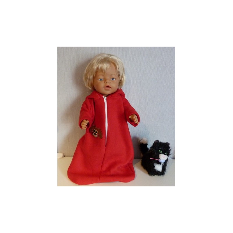 reiszak rood met hond baby born 43cm