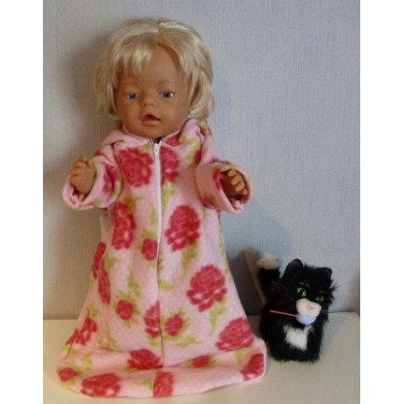 reiszak roze roosjes baby born 43cm