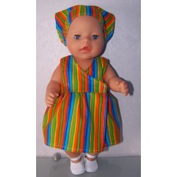 strandjurk gestreept baby born 43cm