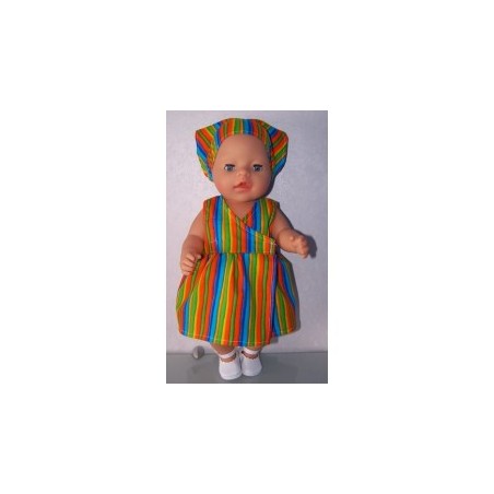 strandjurk gestreept baby born 43cm