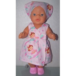 strandjurk strawberry shortcake baby baby born 43cm