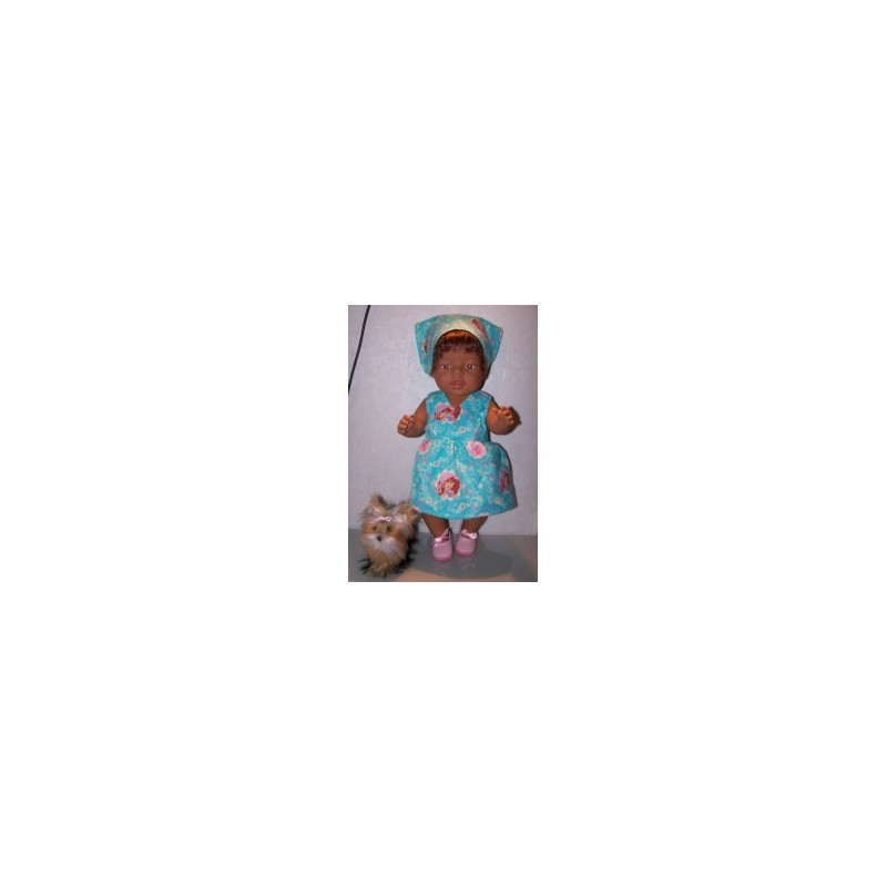 strandjurk strawberry shortcake tea baby born 43cm