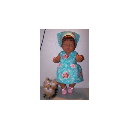strandjurk strawberry shortcake tea baby born 43cm