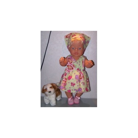 strandjurk strawberry shortcake groen baby born 43cm