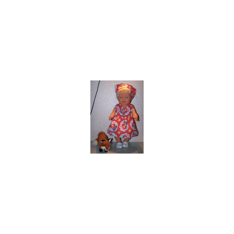 strandjurk strawberry shortcake aardbeien baby born 43cm