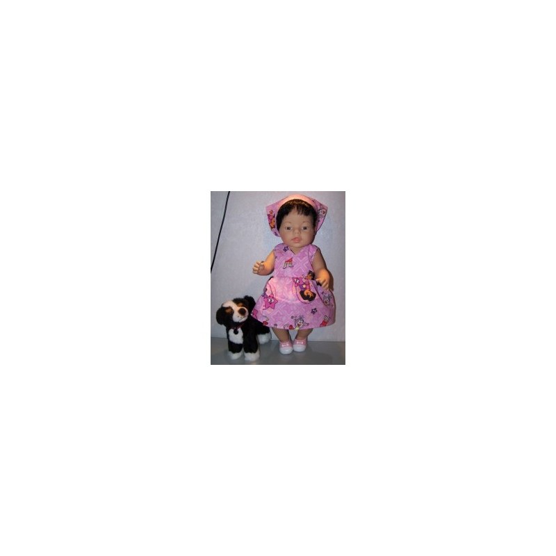 strandjurk dora sterren baby born 43cm